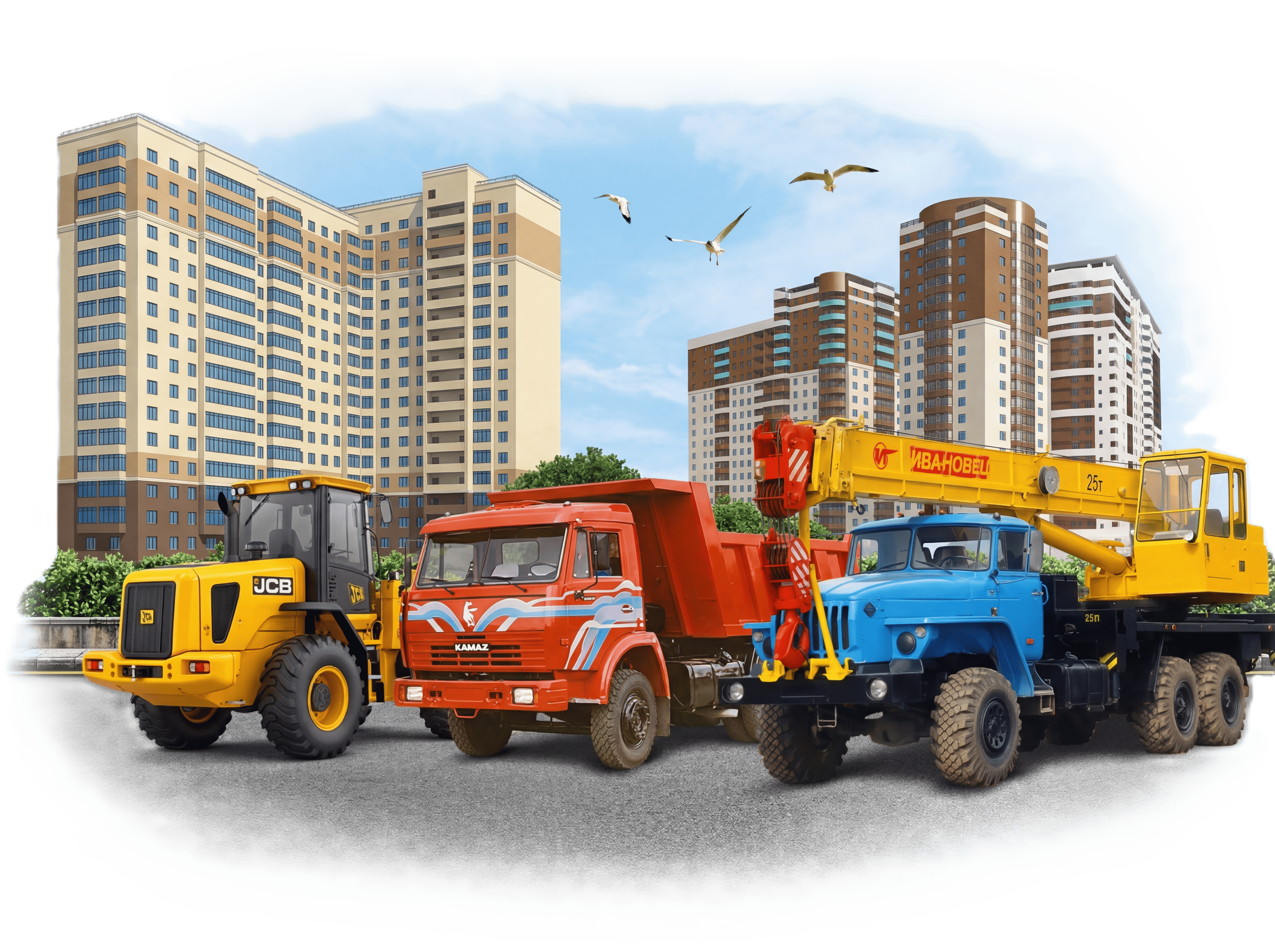 Грузовые автомобили КАМАЗ МАЗ Урал